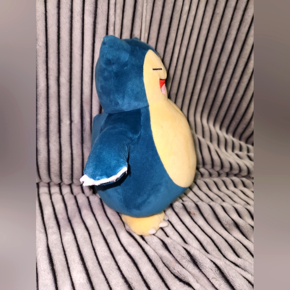 Pokémon Snooze Action Snorlax Stuffed Toy Plush Stuffed Animals With Sound - Picture 2 of 6